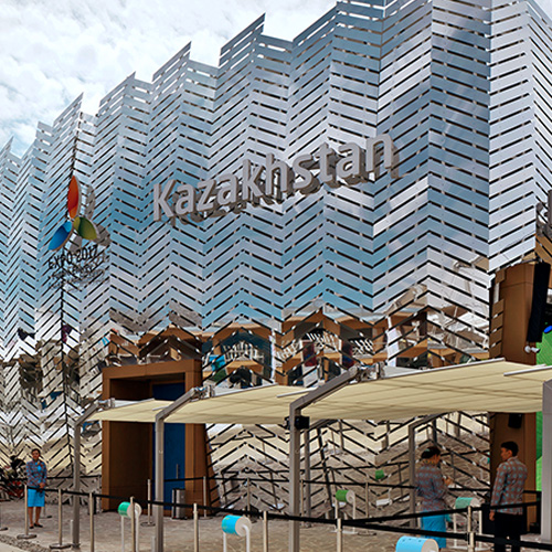 Video Kasachstan Pavillon Expo 2015