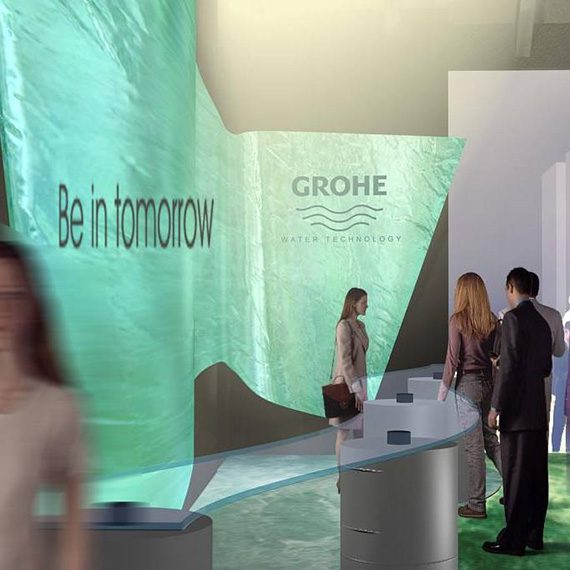 GROHE Showrrom Möbelmesse 2005 Mailand 01