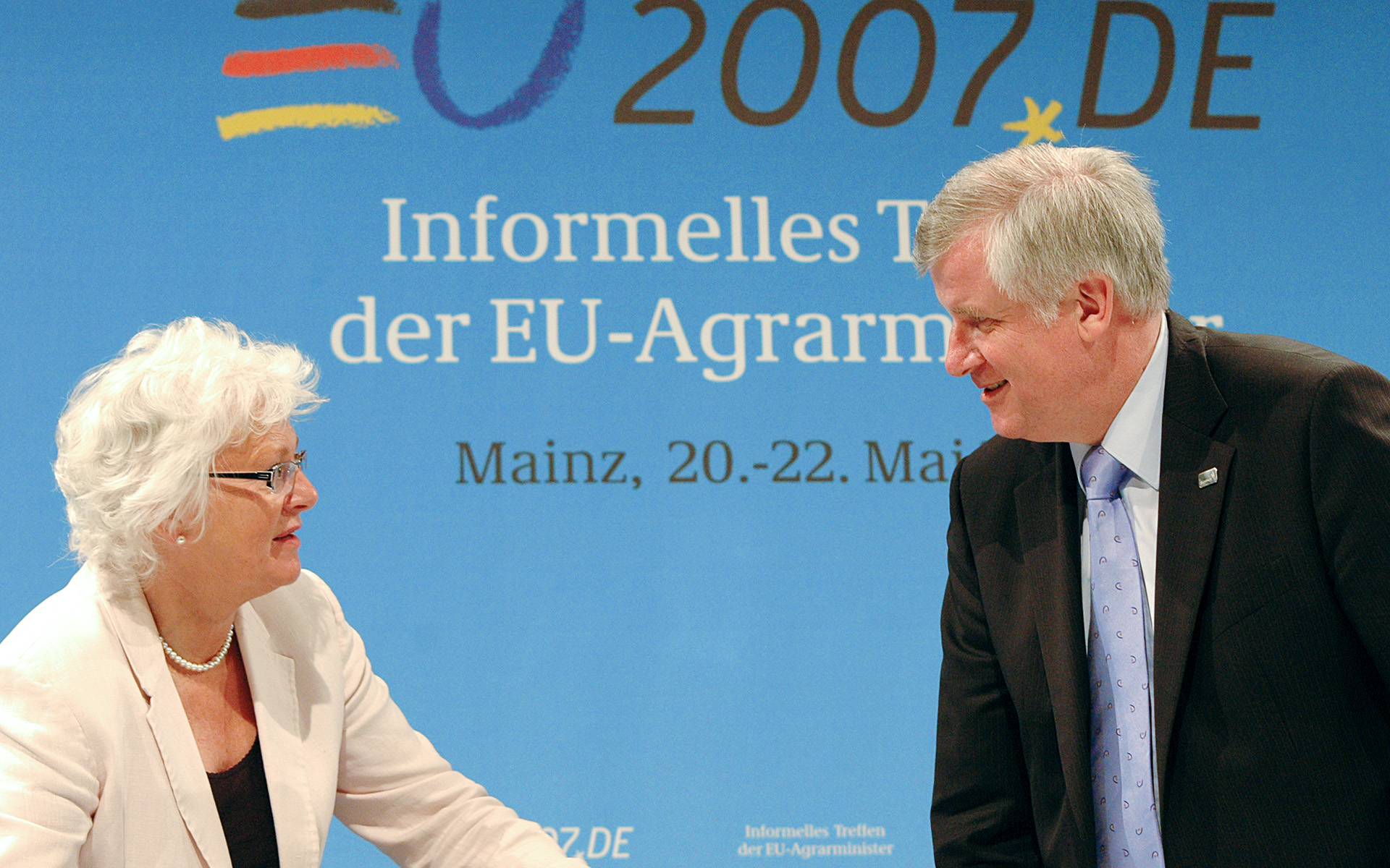 EU 2007 Treffen der EU-Landwirtschaftsminister in Mainz 02