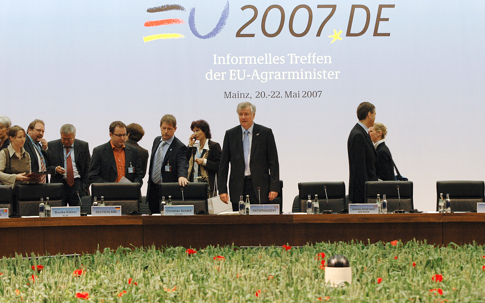 EU 2007 Meeting of EU-Agriculture Ministers in Mainz 03