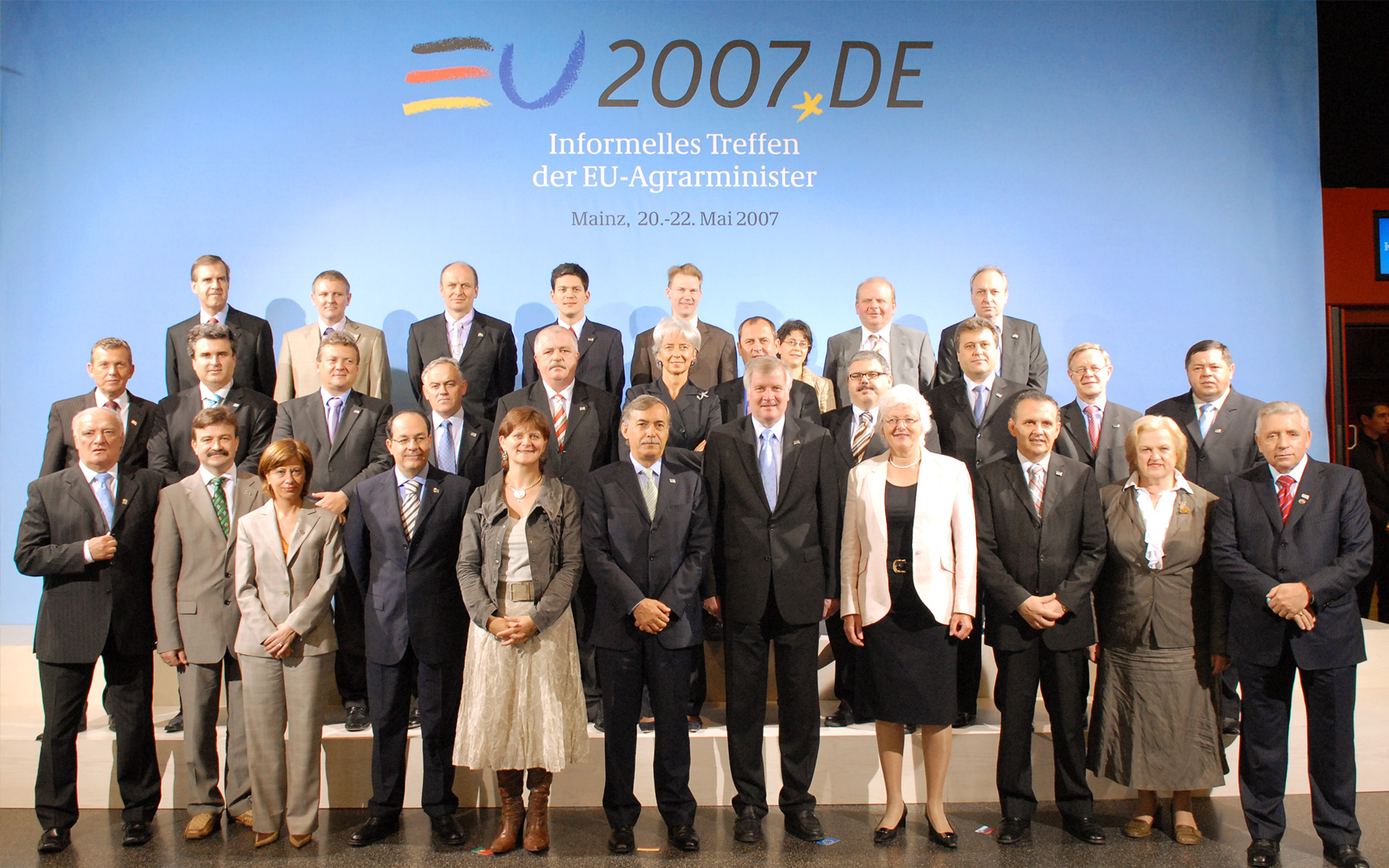 EU 2007 Meeting of EU-Agriculture Ministers in Mainz 04