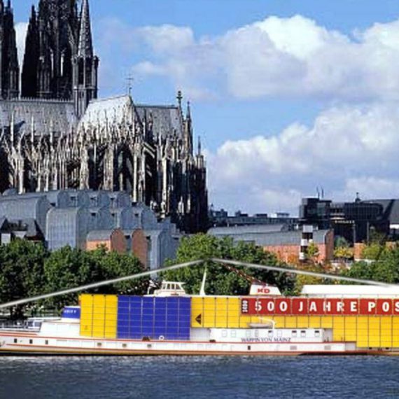 Postschiff 500 Jahre Post Köln 01