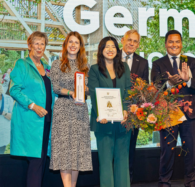 Gold Award for Biotopia German Garden