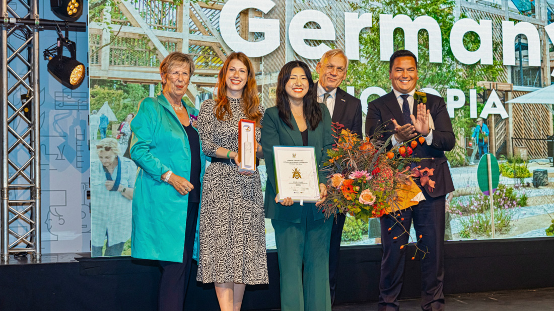 Gold Award für Biotopia Deutscher Garten
