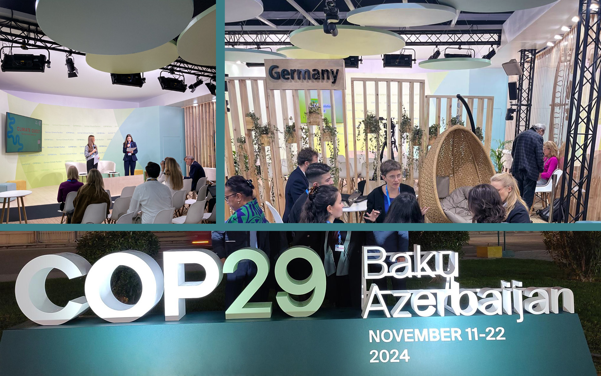 DEUTSCHER PAVILLON COP29 2024 BAKU